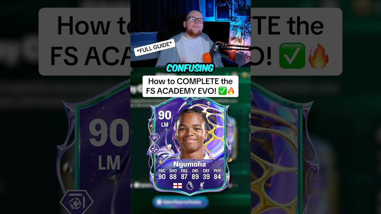FULL GUIDE on how to COMPLETE the Future Stars Academy EVO! ✅✨ #fc26 #fifa #ultimateteam