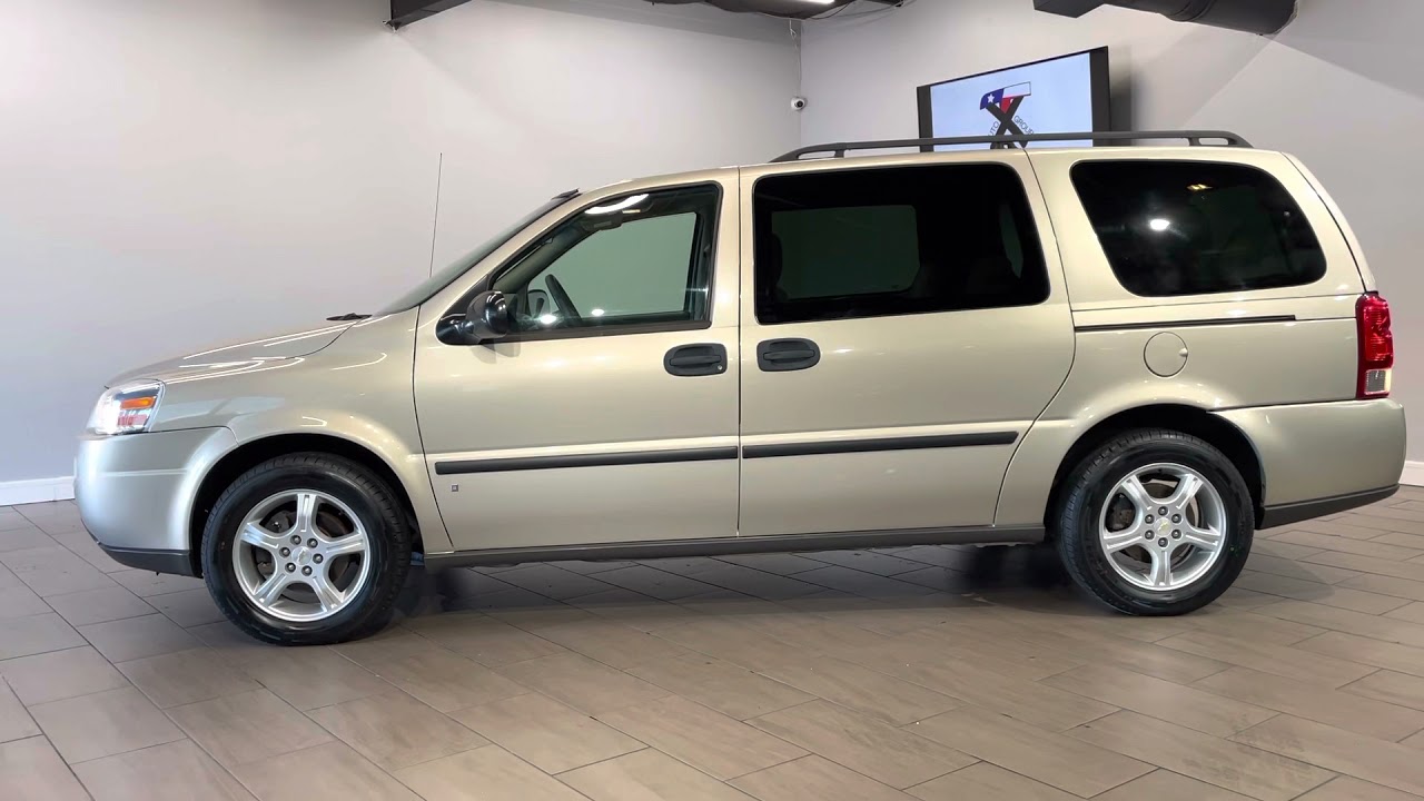 2007 CHEVROLET UPLANDER LS 4D EXTENDED FWD 3.6L V6 MINIVAN