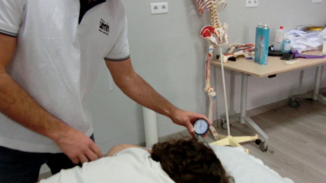 Práctica Terapias Manuales I. Tercero de Grado de Fisioterapia. Stabilizer Lumbar.