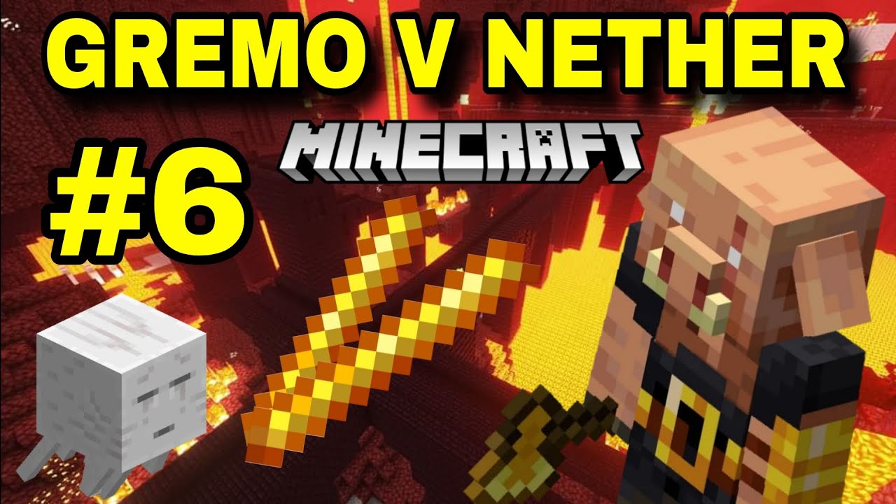 GREMO V NETHER / #6 Minecraft [SLO]