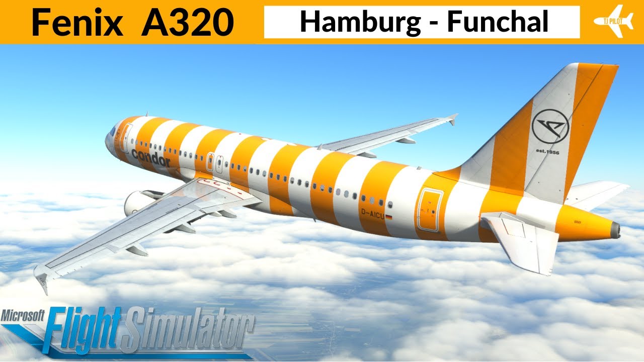[MSFS] Fenix A320 Condor | Hamburg to Funchal | VATSIM Full Flight