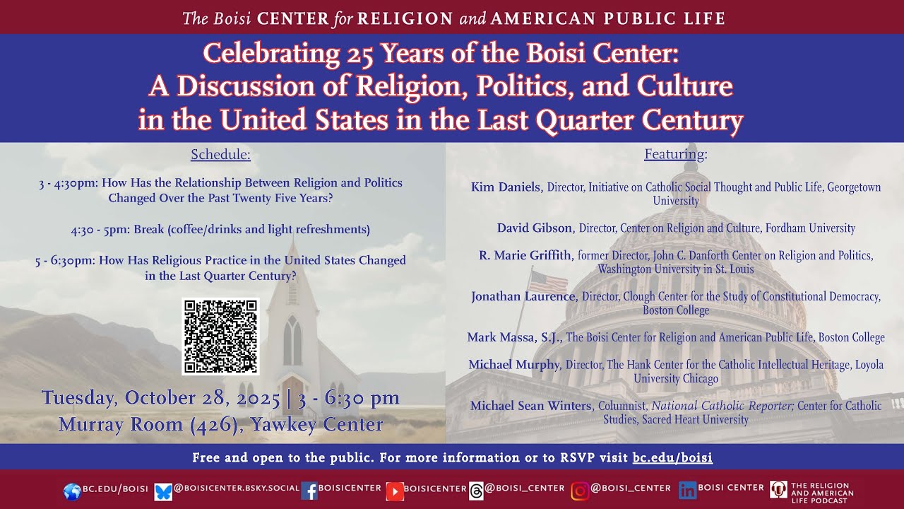 How Has the Relationship Between Religion and Politics Changed Over the Past Twenty Five Years?