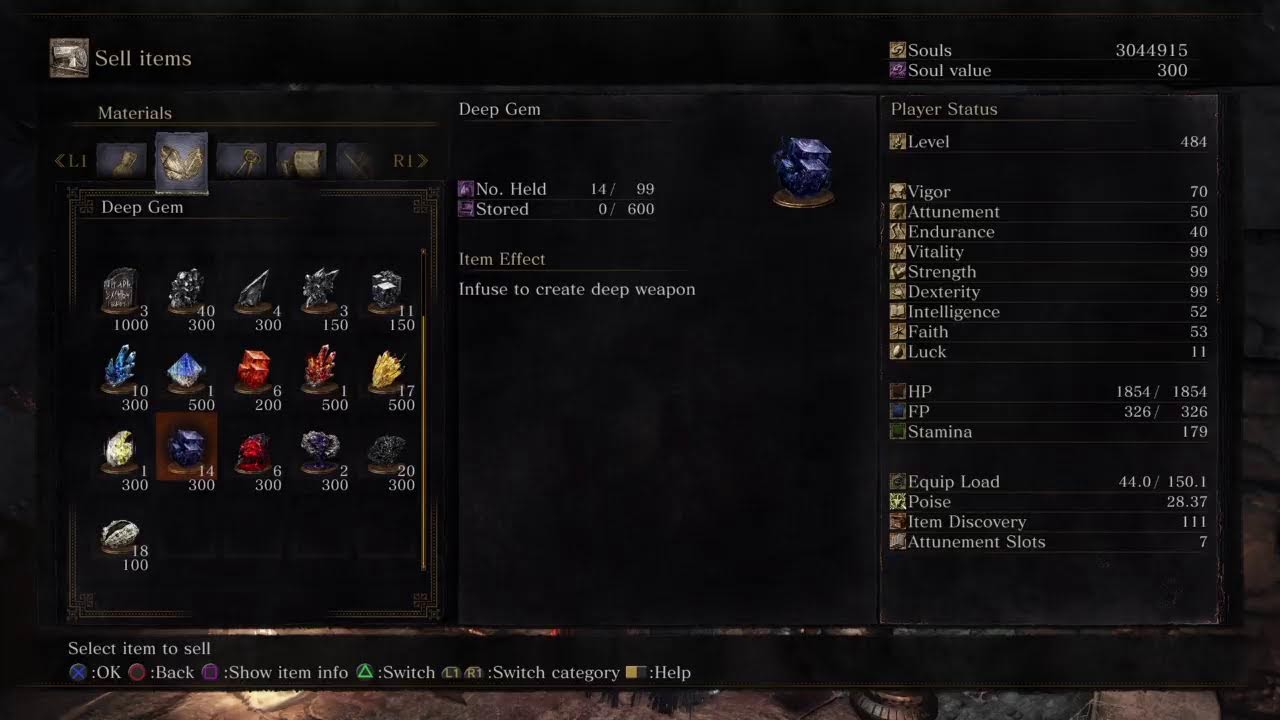 Dark Souls 3: The Invader, Peace at Max SL