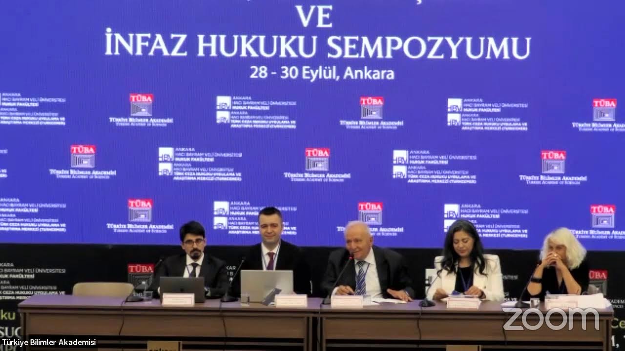 Ter&ouml;rizm, Ter&ouml;r Su&ccedil;ları ve İnfaz Hukuku Sempozyumu 1. G&uuml;n