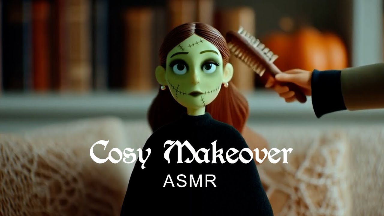 Cosy Makeover: Princess Academia’s Halloween Makeover | ASMR Animation