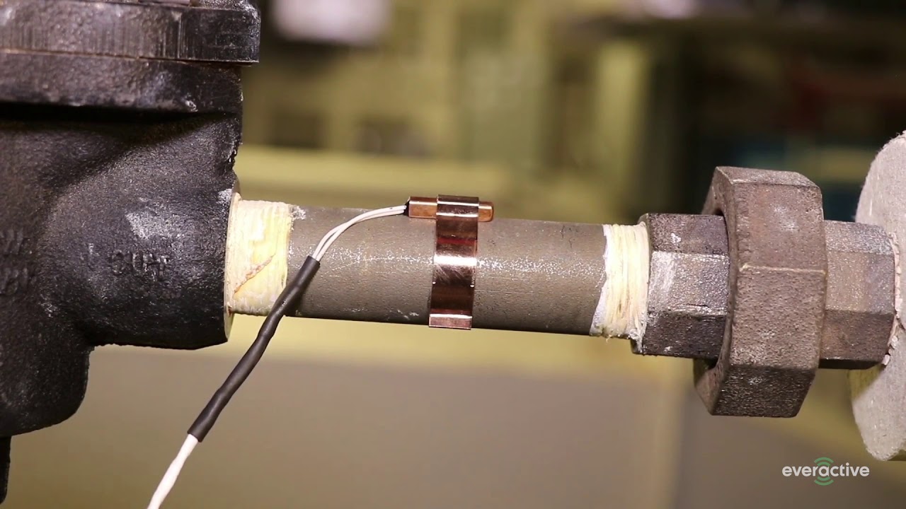 Everactive Steam Trap Monitor Installation