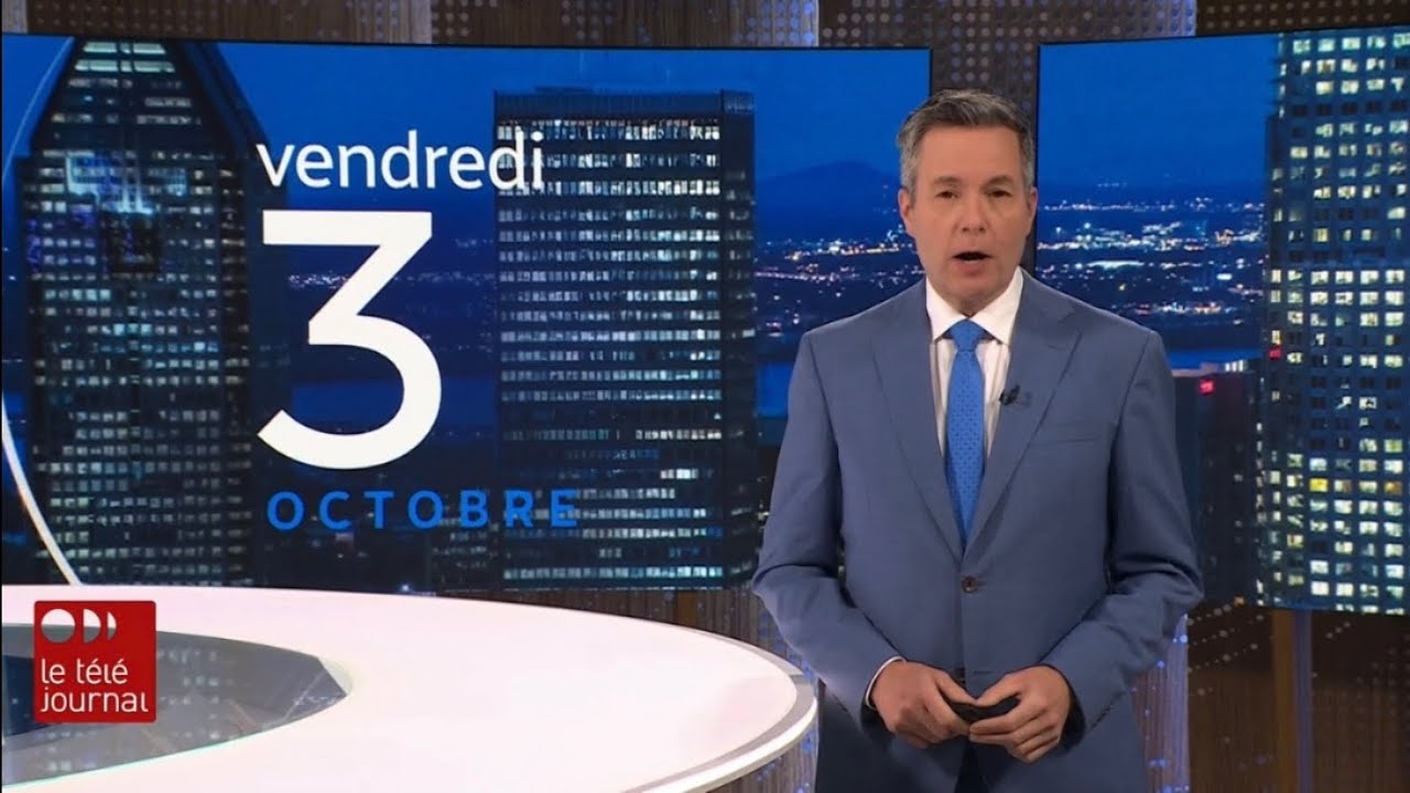 SRC Ici T&eacute;l&eacute; CBFT-DT - Manchettes du T&eacute;lejournal 18h (3 octobre 2025)