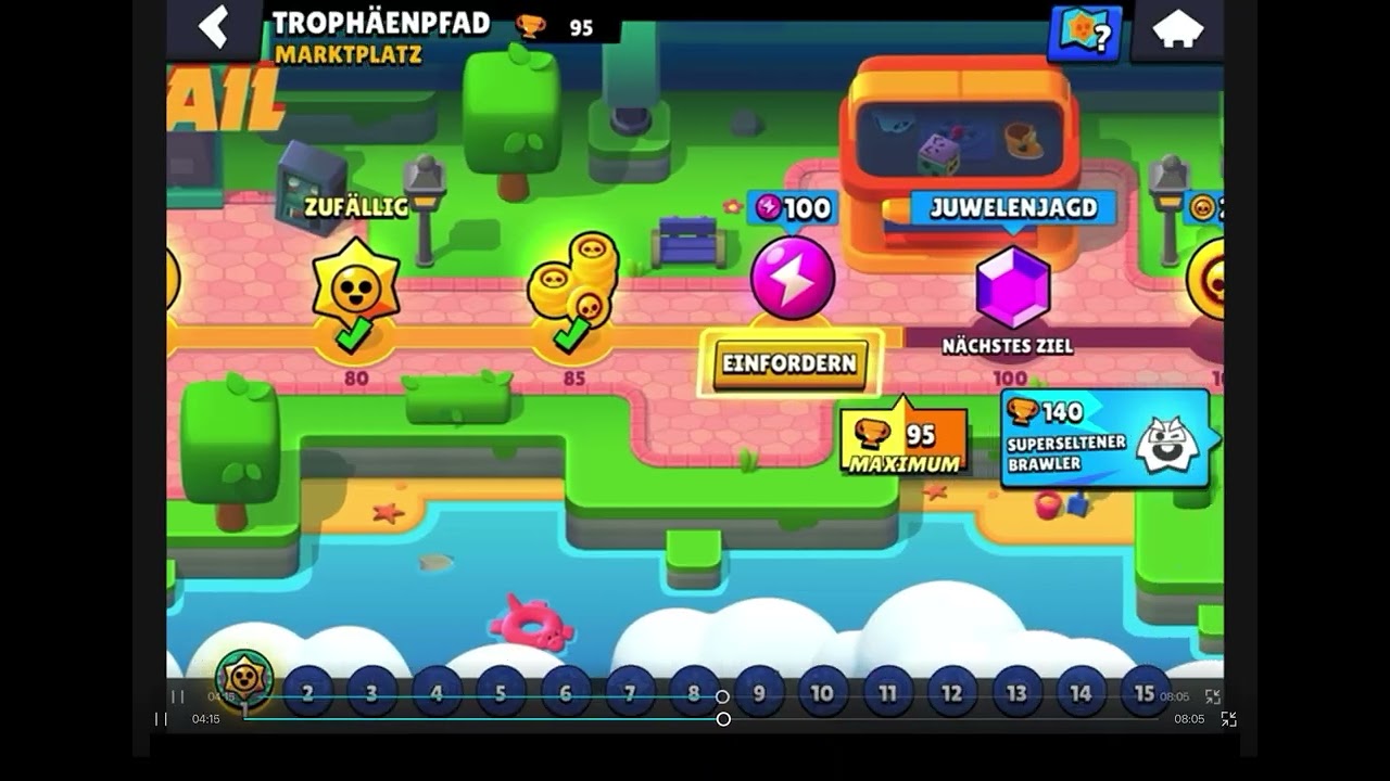 Wir spielen das erste Mal Brawl Star 