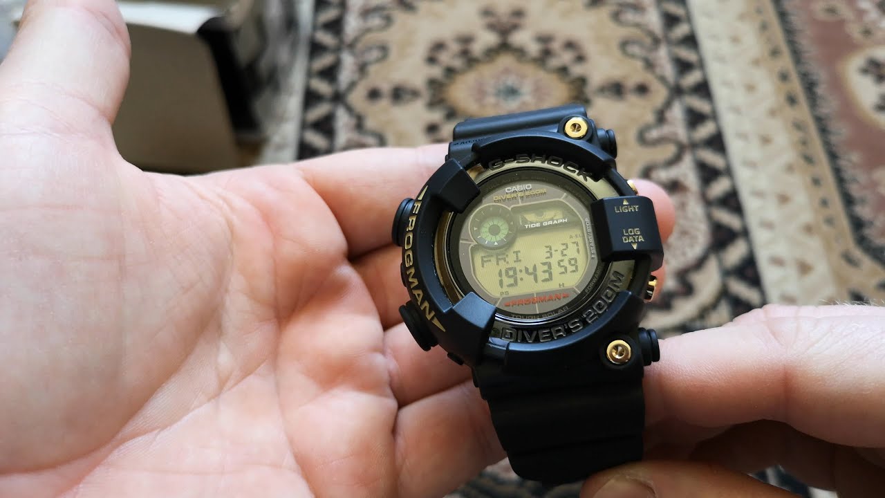 Casio G-Shock GF-8235D-1B FROGMAN 35th Anniversary Limited Edition - unboxing PL
