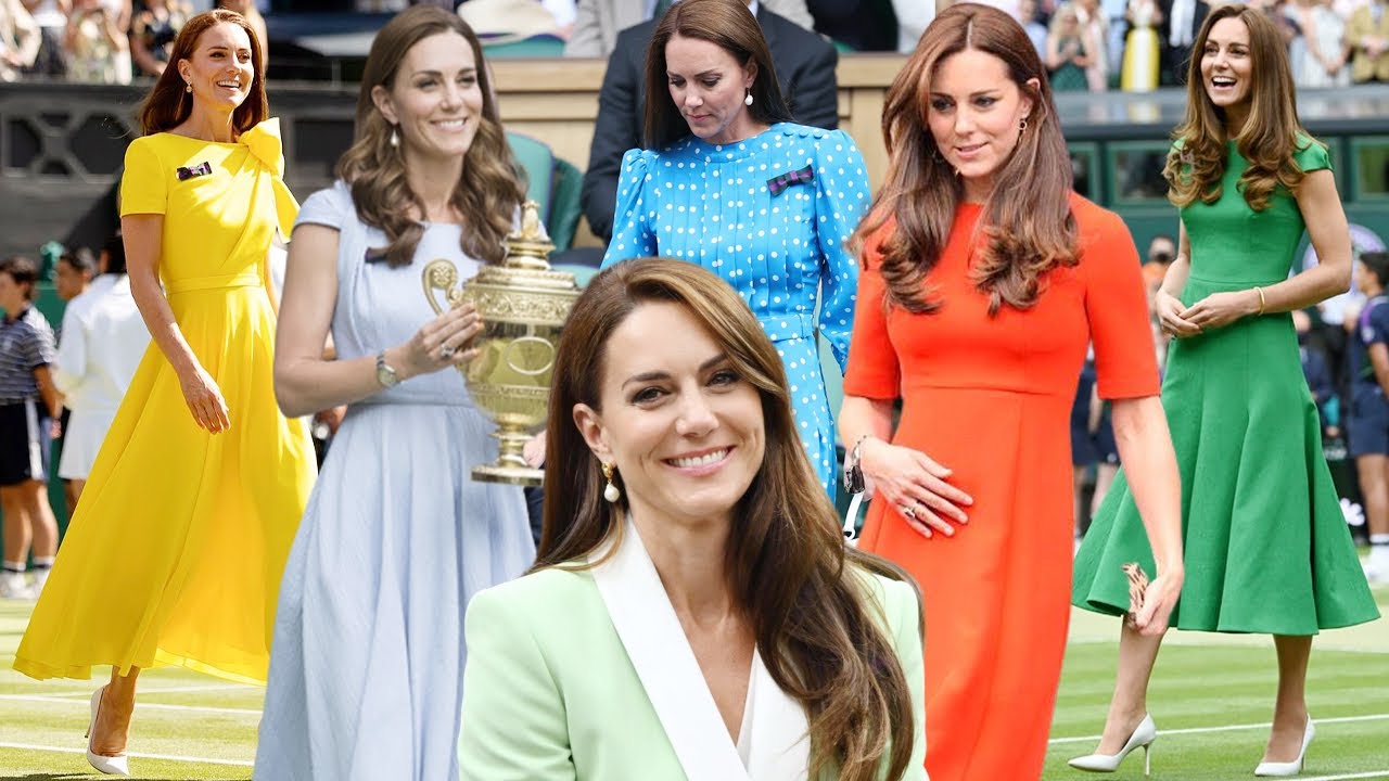 BEAUTIFUL! All Of Princess Catherine&rsquo;s Wimbledon Best Looks Through The Years