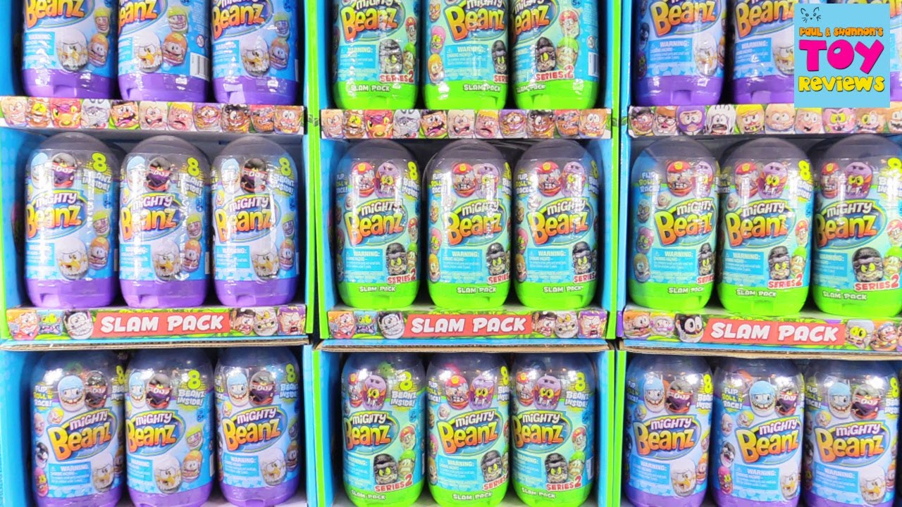 Opening Hundreds Of Mighty Beanz Slam Pack Huge Opening Collection Review | PSToyReviews