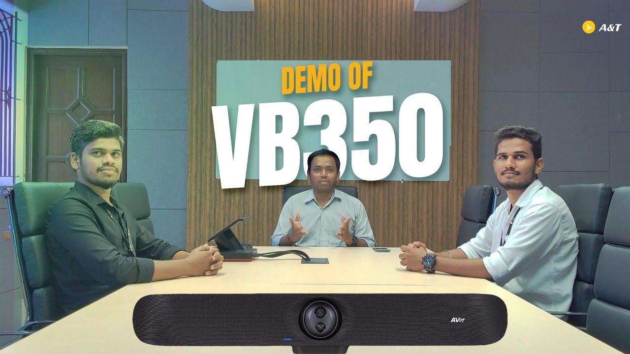 VB350 in Action | Demo of AI-Driven Video Bar | A&T Video Networks