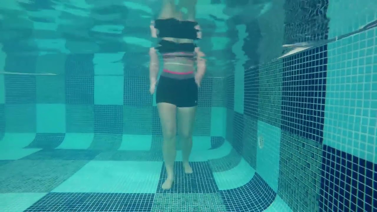 Hydrotherapy / Aquatic Therapy to help restore normal walking gait:  Marching
