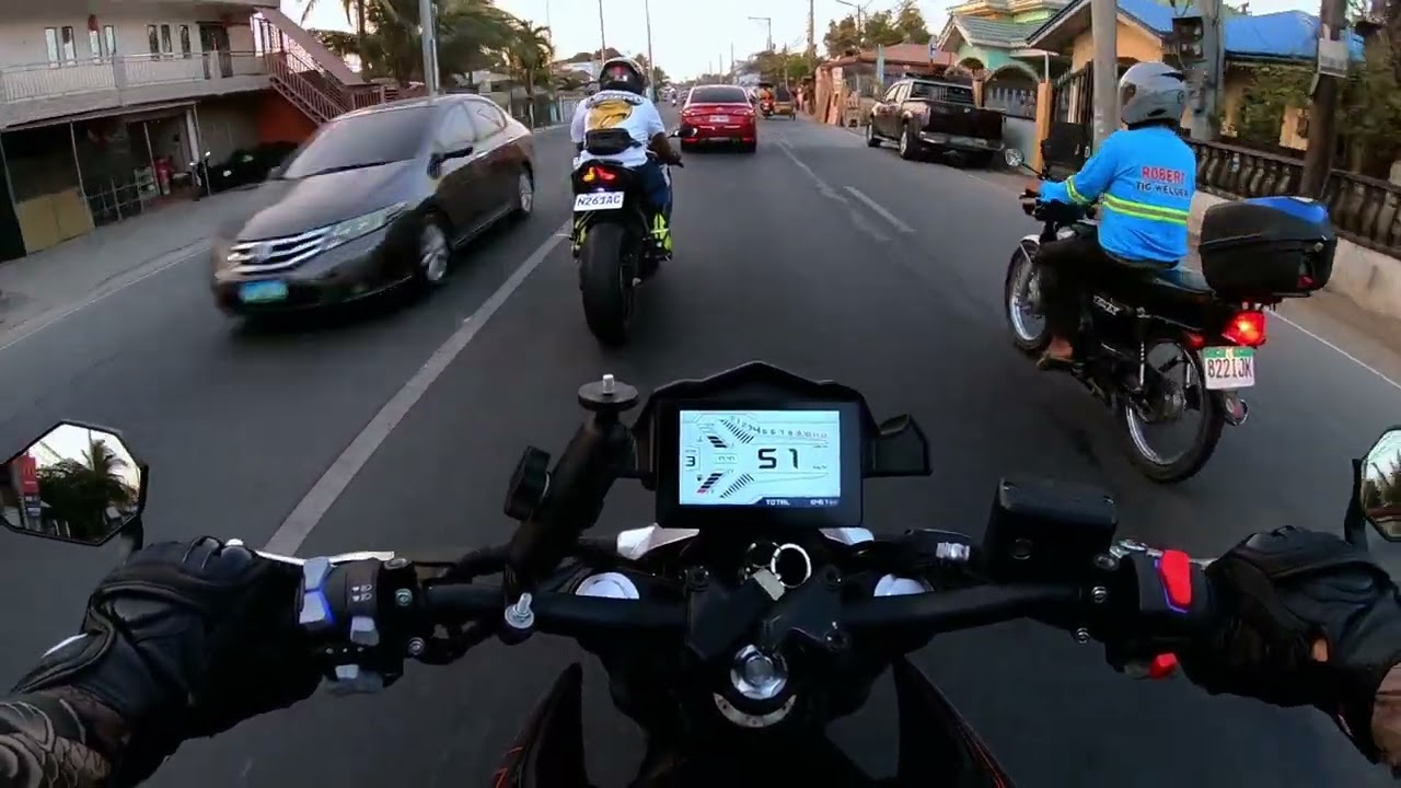 QJMotor SRK400 and Kawasaki ZX6R | RIDE TO PADDOCK CAFE DAGUPAN, PANGASINAN