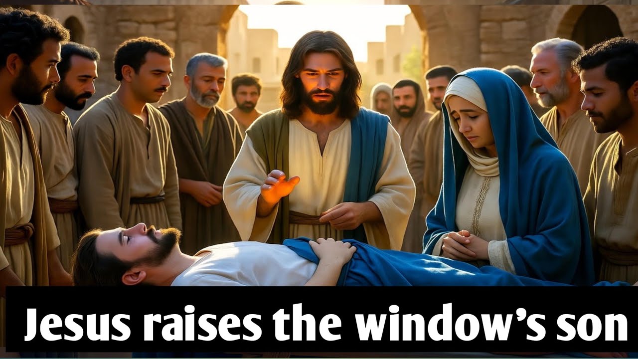 Jesus Raises the Window&rsquo;s Son | Powerful Miracle of Christ.
