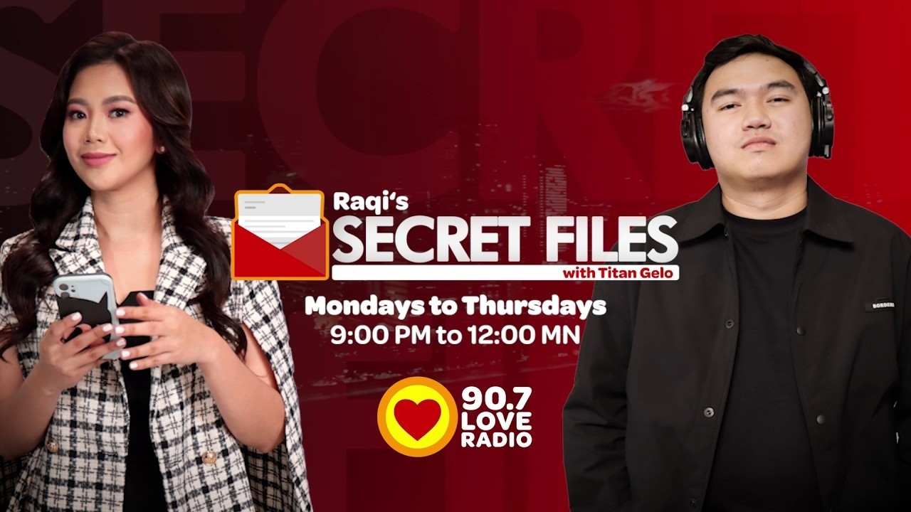 LIVE: Raqi's Secret Files with Raqi Terra & Titan Gelo | Love Radio Manila (April 14, 2026)