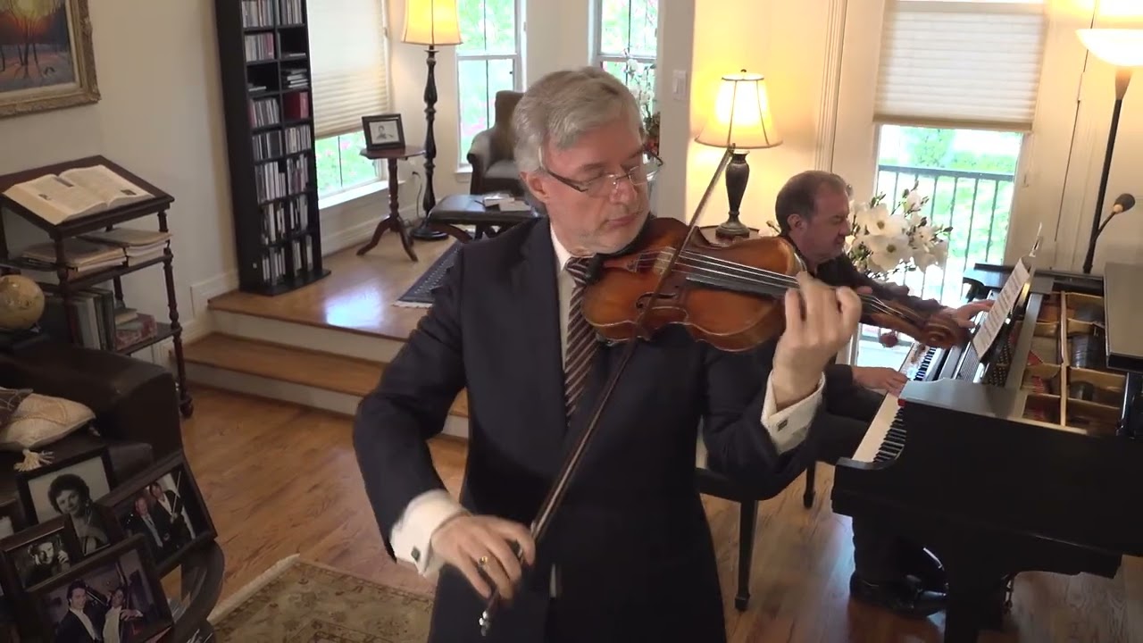 Sergei Galperin, violin. Wieniawski Capriccio Valse. Scott Holshouser piano.