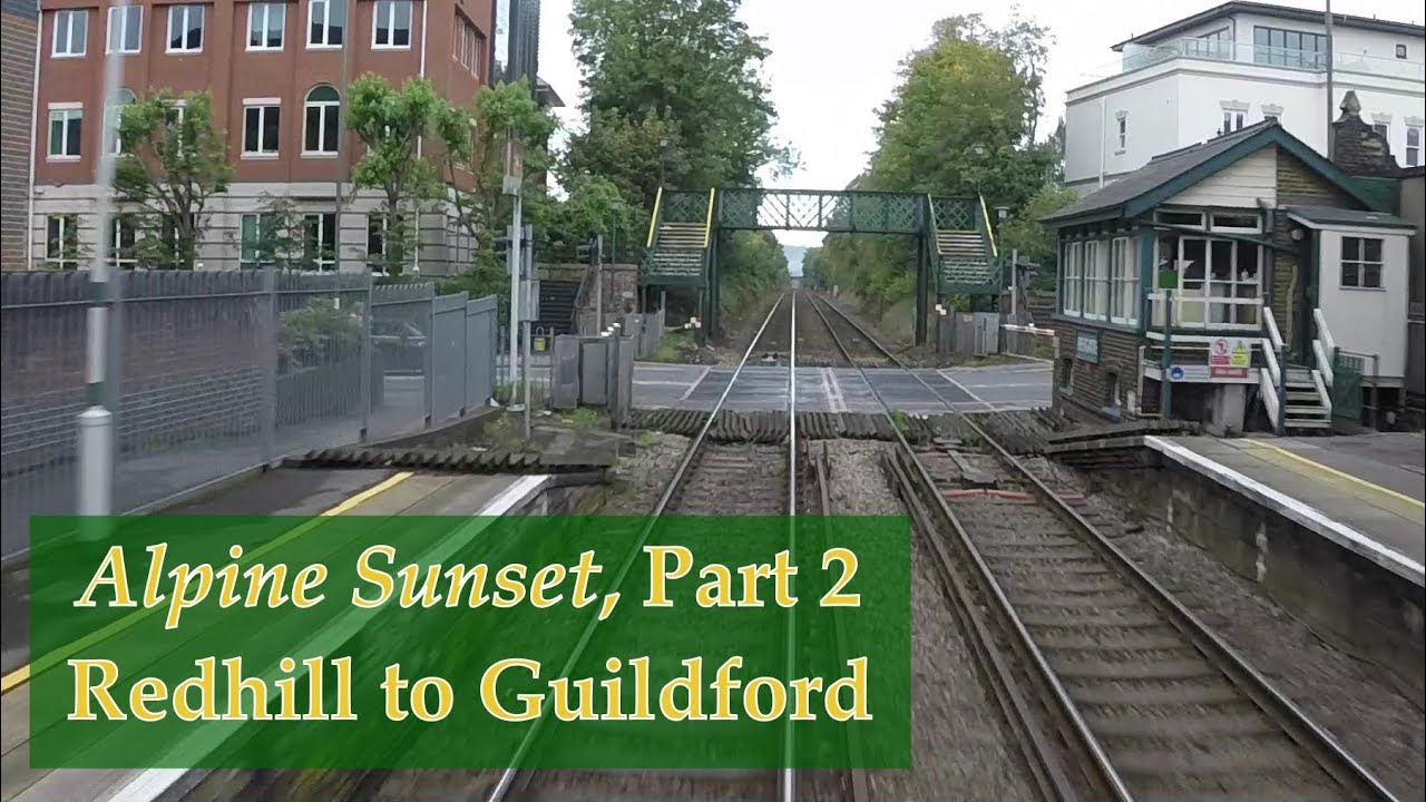 Redhill to Guildford – Hastings DEMU cab ride – 30 September 2017