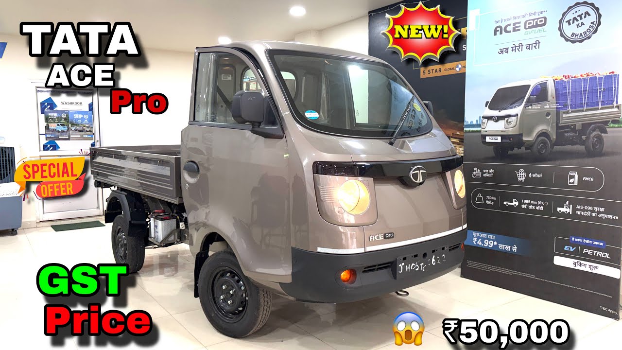 All New Tata ace Pro 2025 Model New GST On Road Price || Tata || Features Mileage Details & Review
