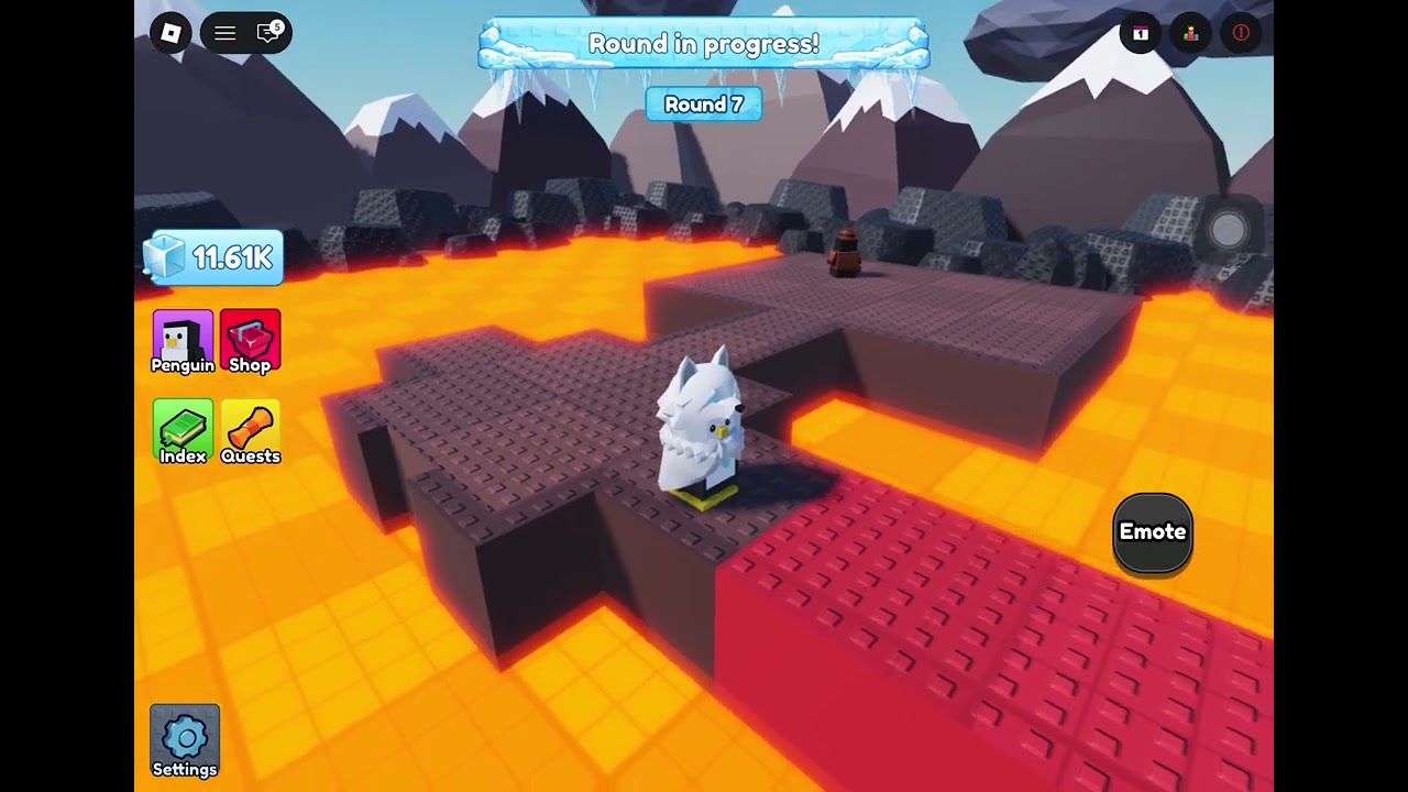 Trying to dominate everyone in Roblox knockout 