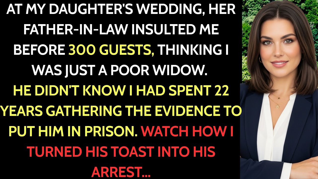 I Raised My Daughter Alone — At Her Wedding, Her Father-In-Law Insulted Me In Front Of 300 Guests