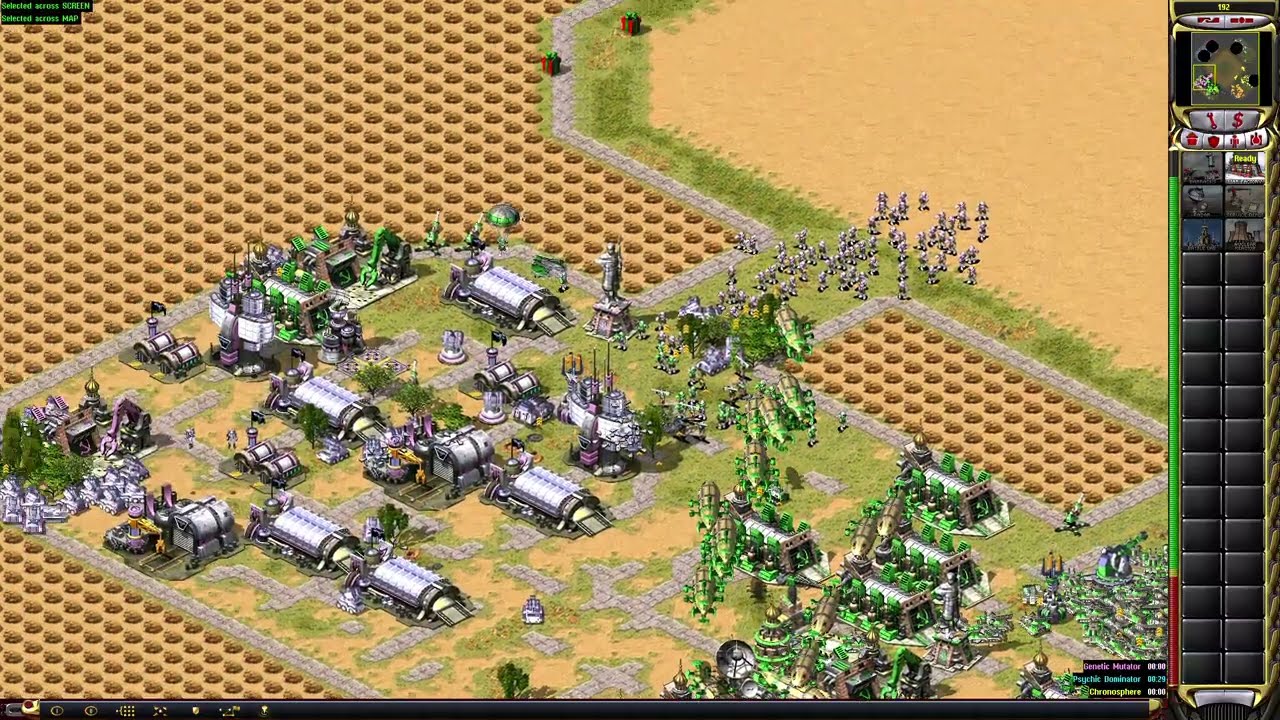 Red Alert 2 | RA2 | nawzat был моим товарищем по команде. Некоторые игроки сдались.