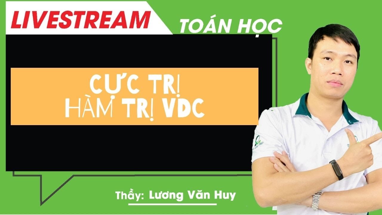 Cực trị hàm trị tuyệt đối vận dụng cao 8+ (Siêu hay)/Lương Văn Huy