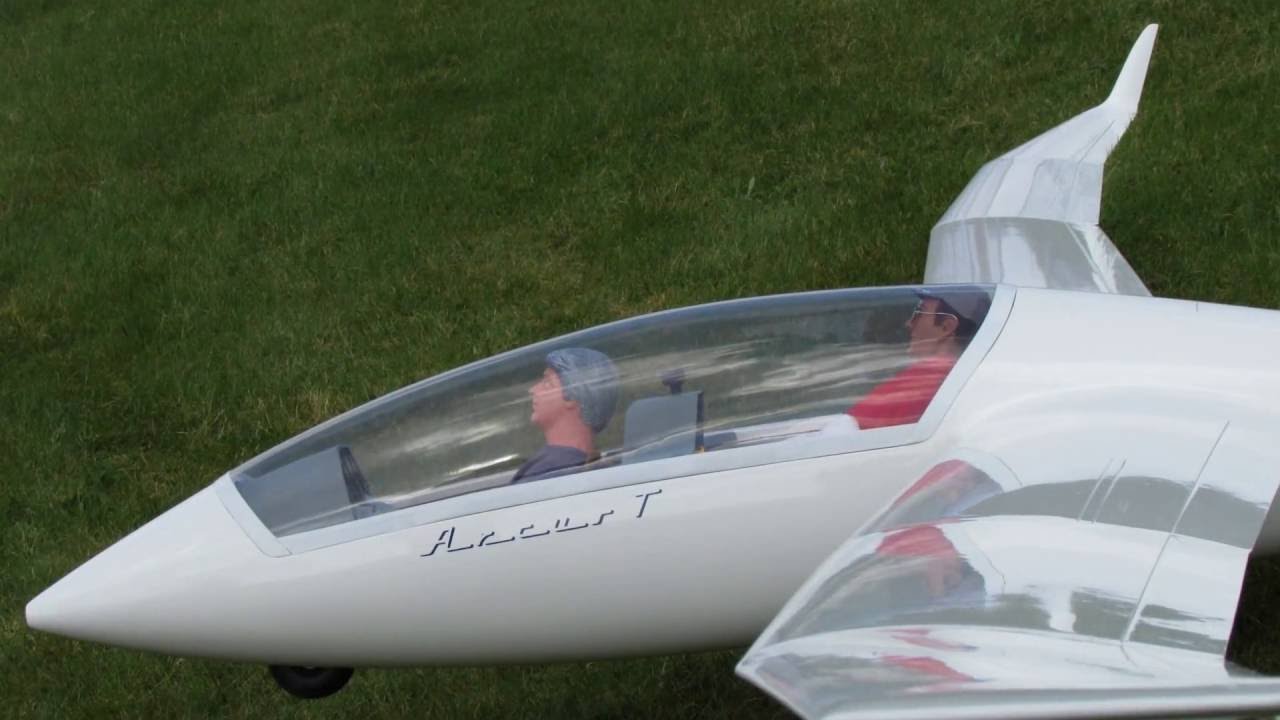 ARCUS 1:3 maiden flight (german version)