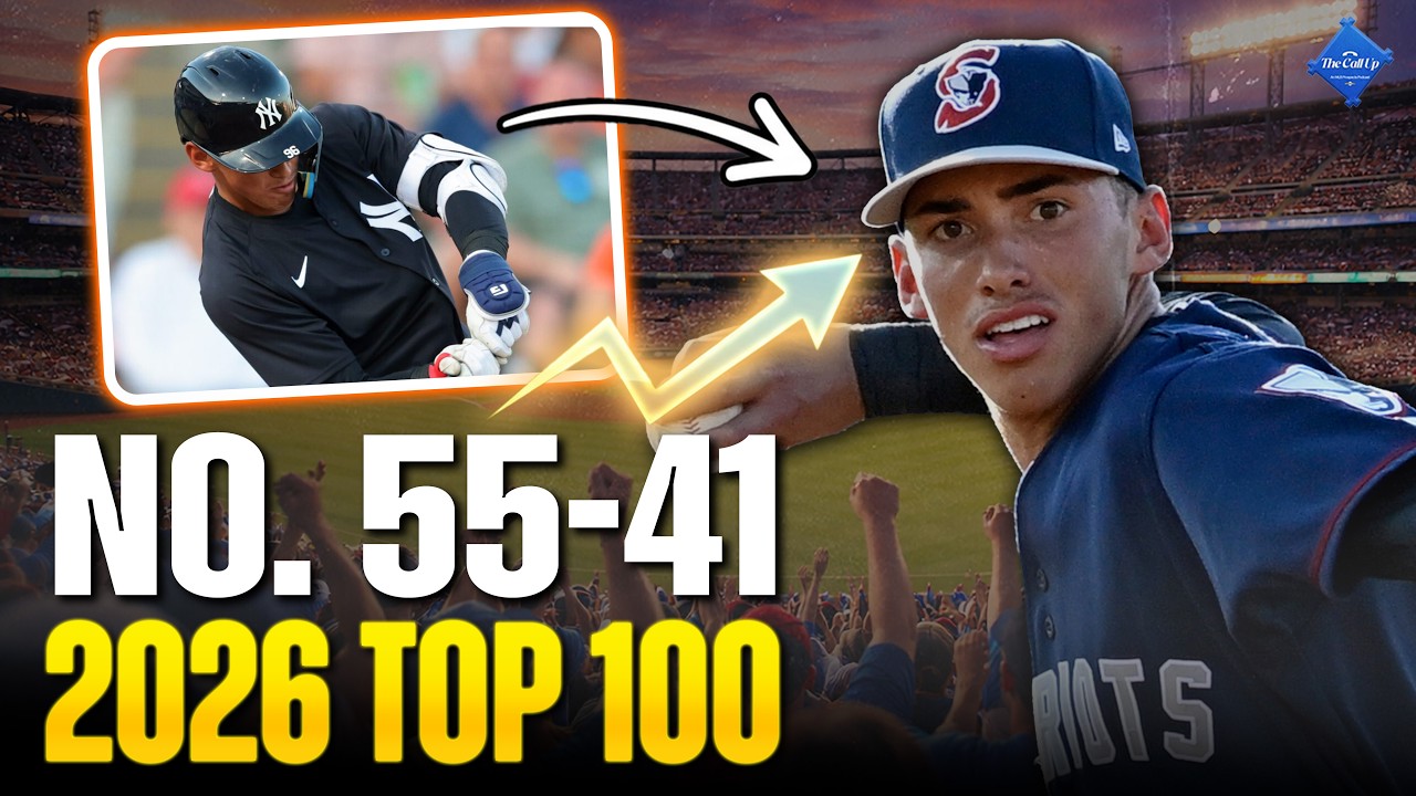 Обновление рейтинга 100 лучших перспективных игроков по версии Just Baseball (55–41) | Анализ рей...