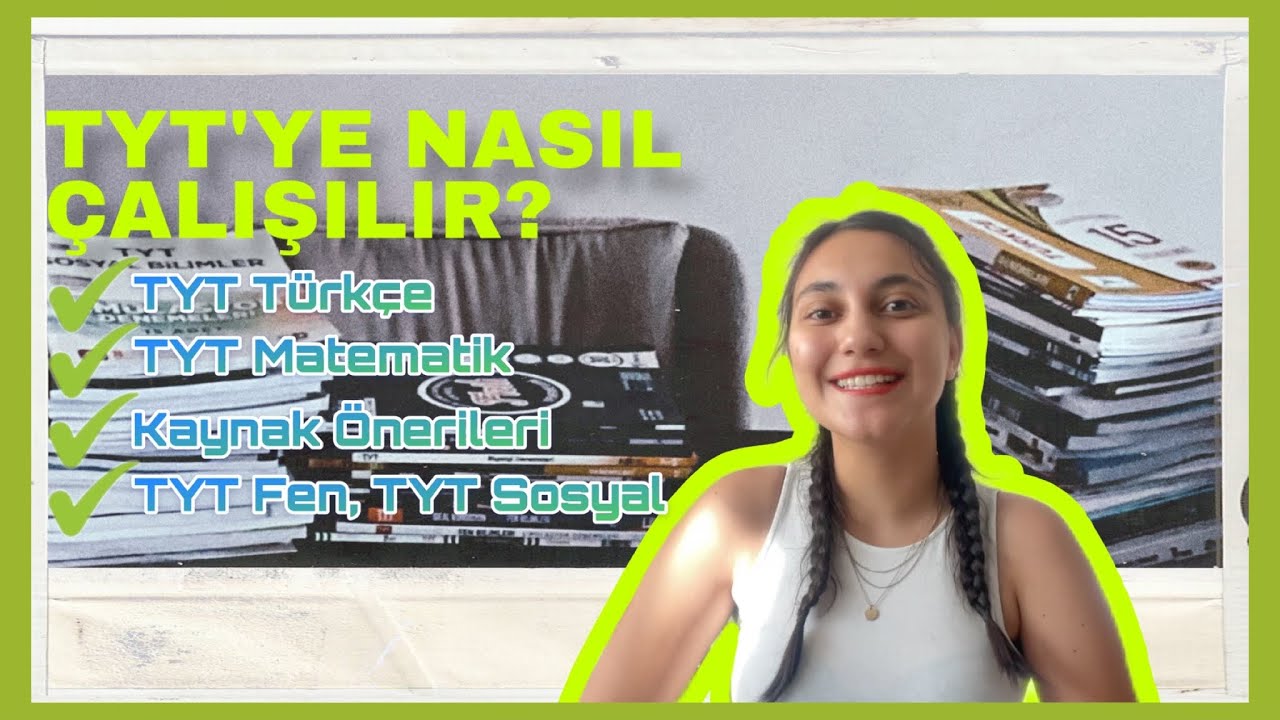 TR. 50.si Derece Öğrencisi TYT'ye Nasıl Çalıştı? Kullandığım TYT Kaynakları