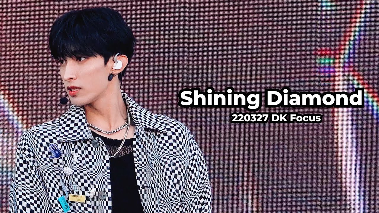 [4K] 220327 캐럿랜드 세븐틴 'Shining Diamond' 도겸 직캠 (SEVENTEEN DK focus)