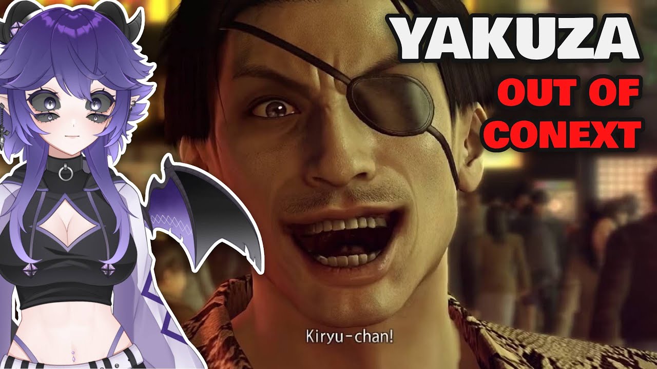 VTuber РЕАГИРУЕТ на вырванные из контекста моменты YAKUZA