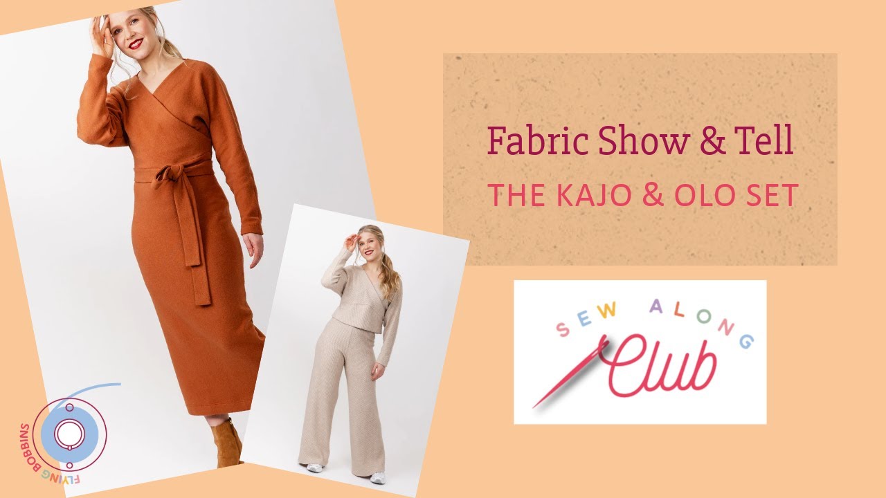 Летающие катушки Kajo Sew Along - Ткань Show & Tell