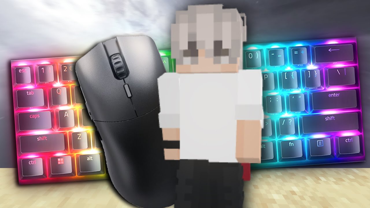 Keyboard + Mouse Sounds ASMR | Hypixel Skywars
