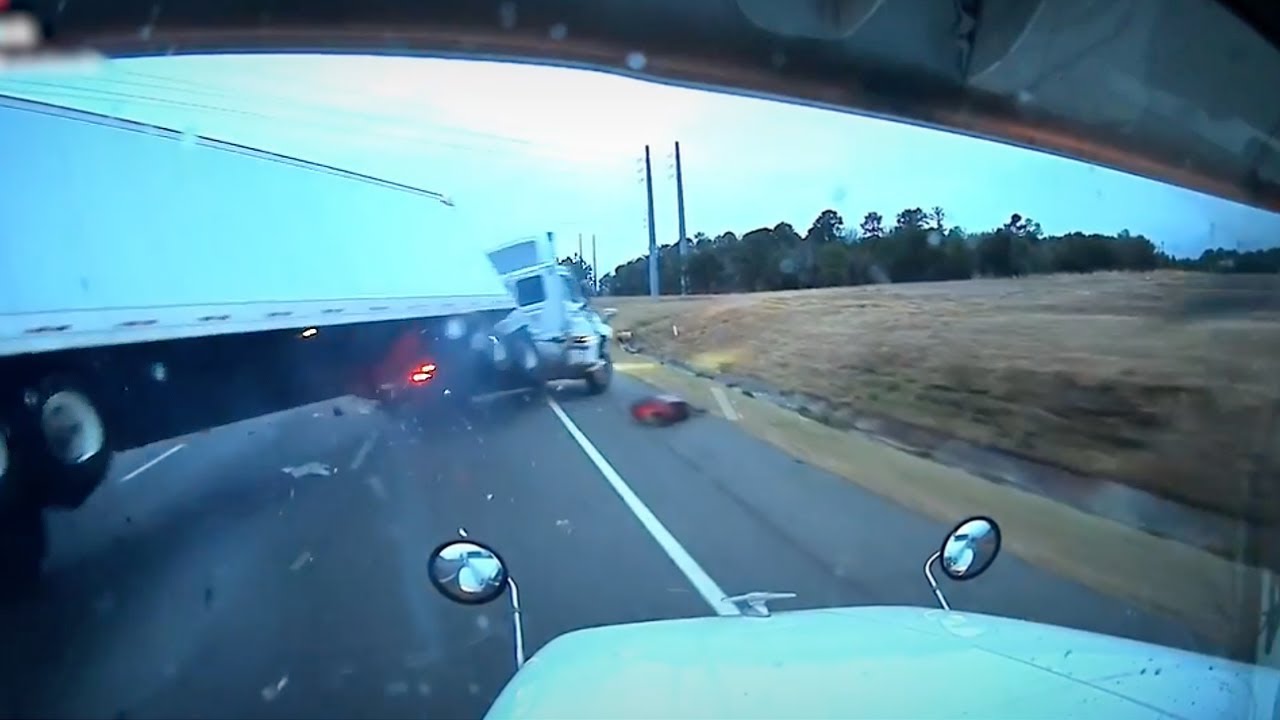 10 Highway Collisions and Mistakes Caught on Camera
