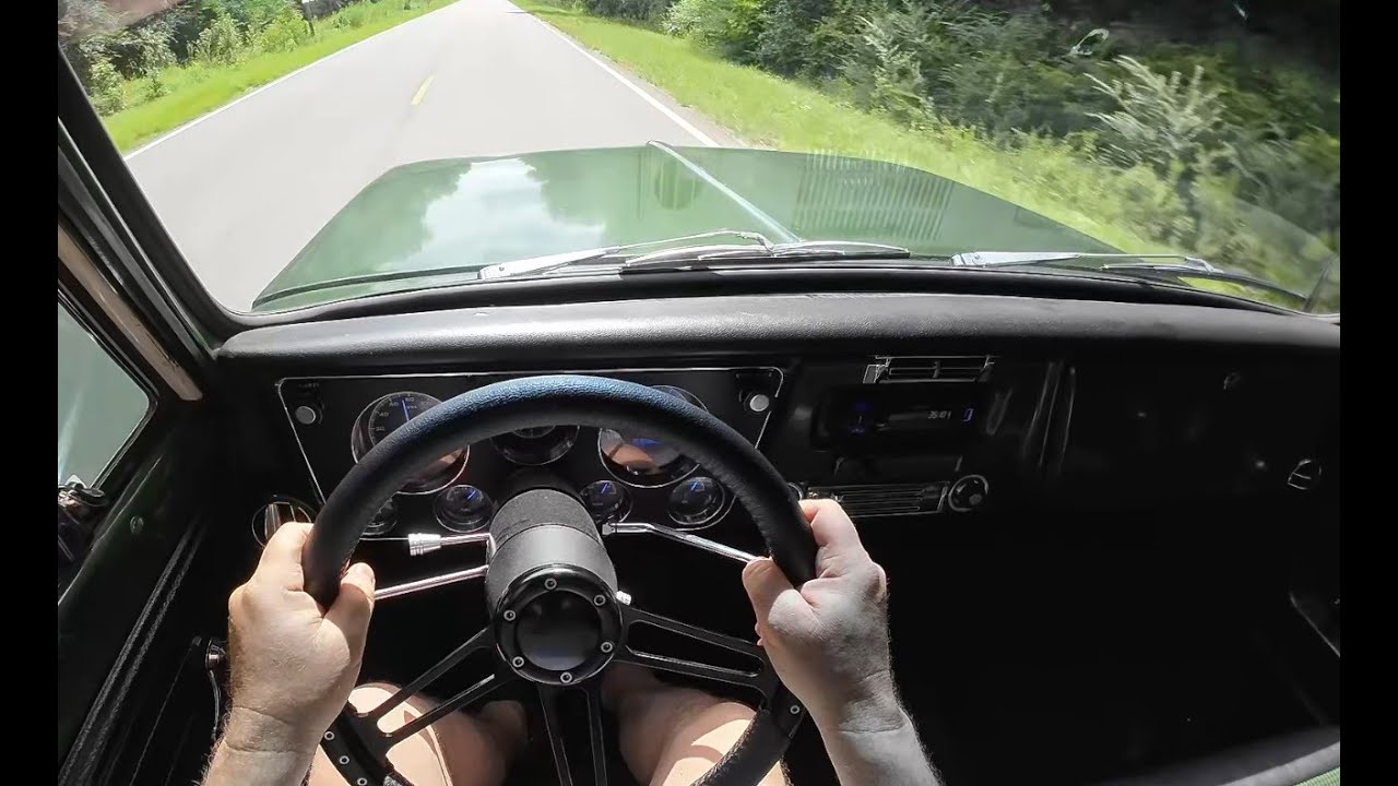 1972 Chevrolet C10 with LT1 swap POV Driving Experience