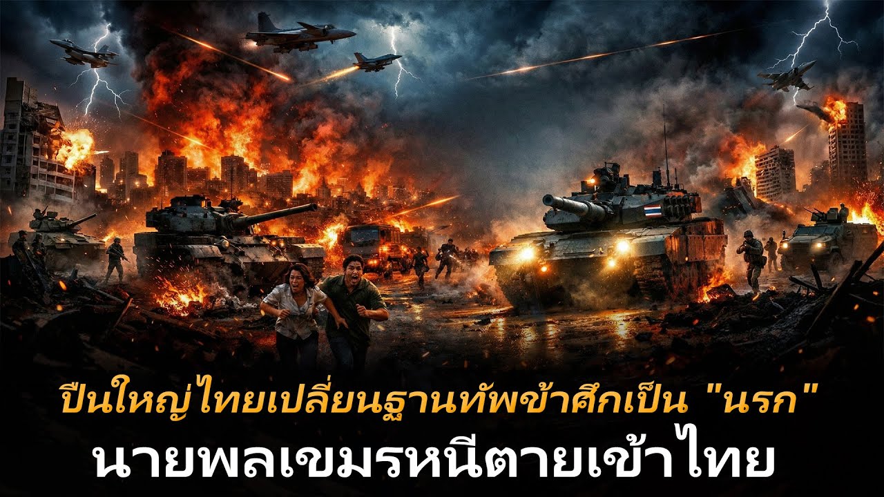 พนมเปญนองเลือด - ที บันห์ และนโรดอม ​​แย่งชิงอำนาจ ทหารกัมพูชาแปรพักตร์ไปไทย