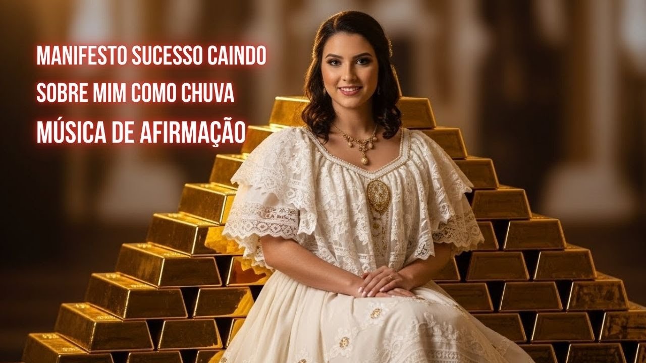 Manifesto Sucesso Caindo Sobre Mim Como Chuva | Música de Afirmação