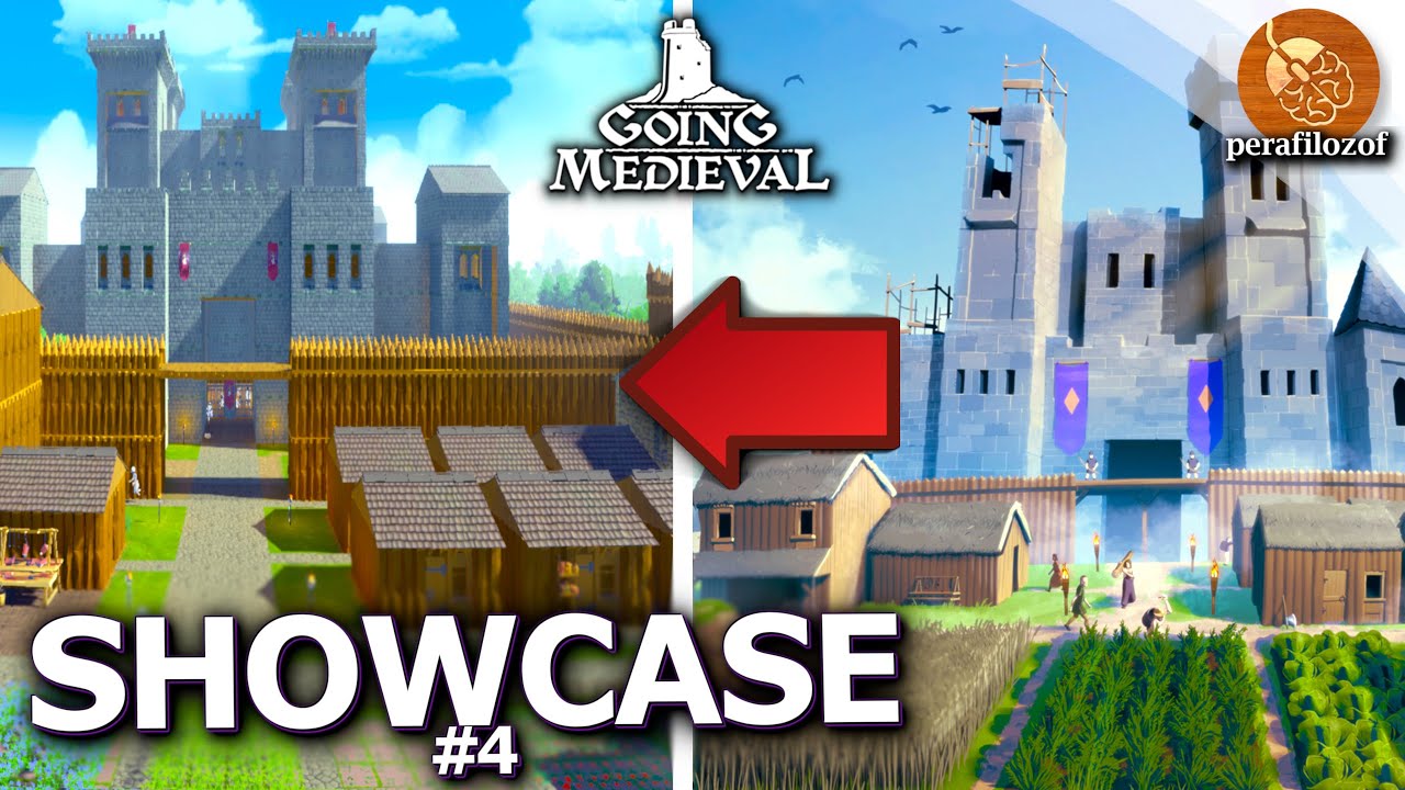 🔎Recreations of Real & Fantasy castles in Going Medieval | Player built settlements Showcase #4