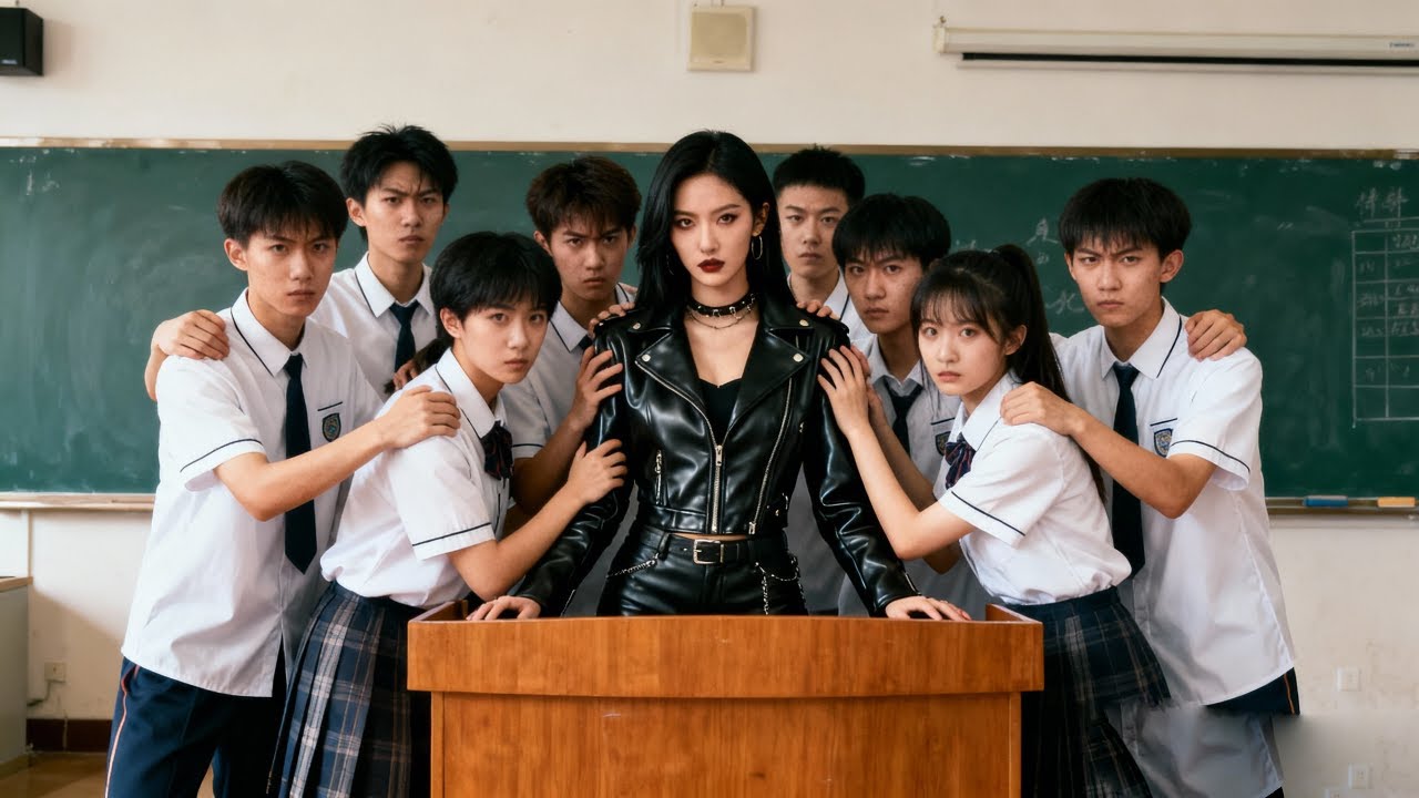 A cool and beautiful female teacher encounters a group of rebellious students! It's hilarious!
