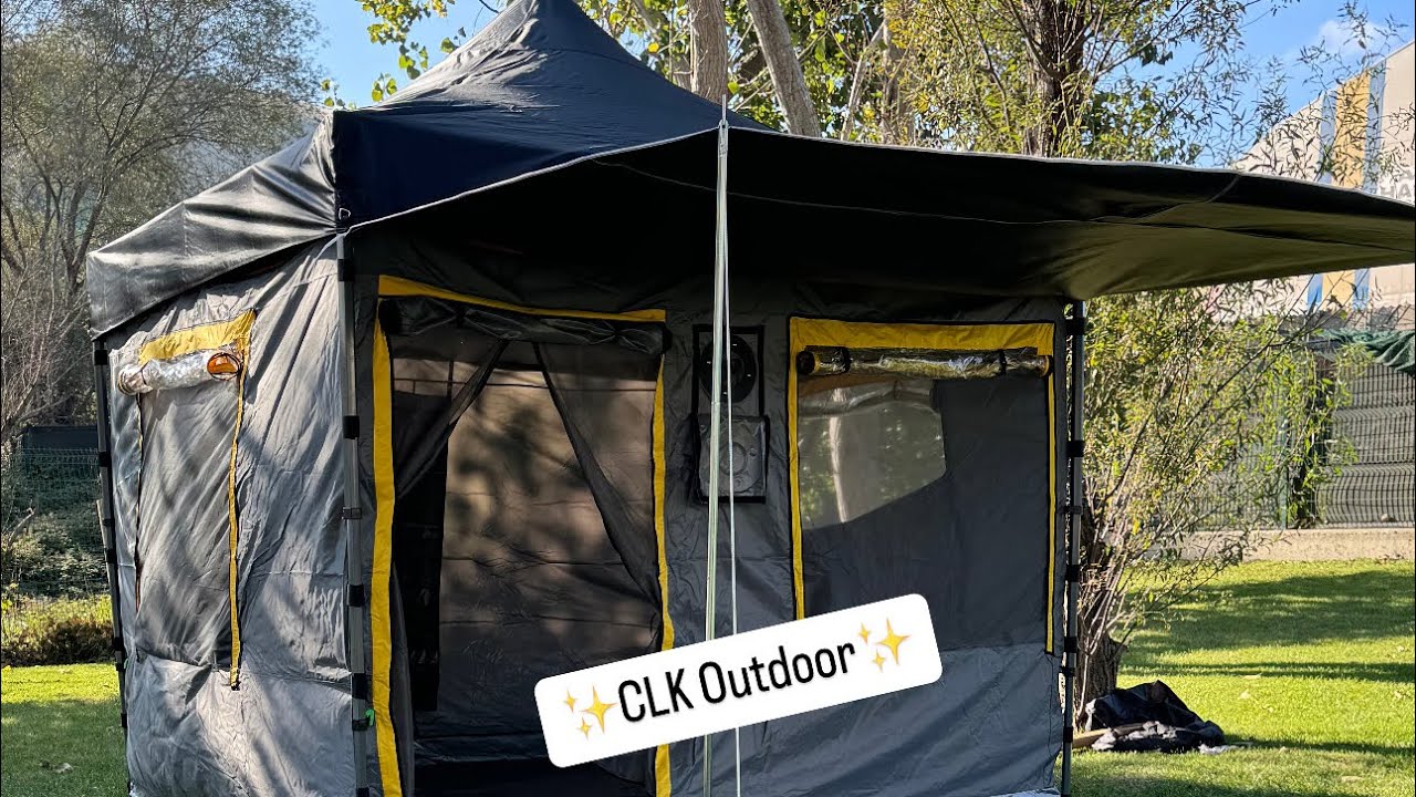 Gazebo Portatif Kamp Çadır Kurulumu