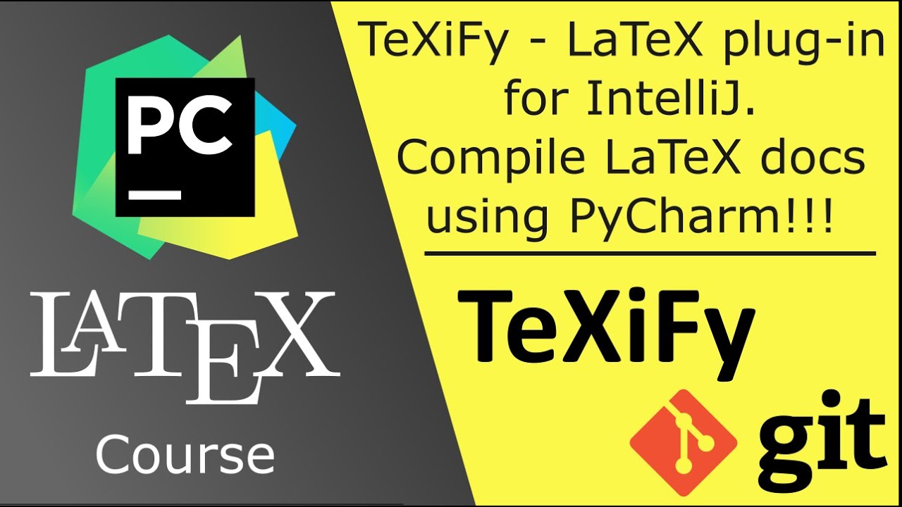 TeXiFy — плагин PyCharm IntelliJ LaTeX — компилирует код Python или R и документы LaTeX с помощью...