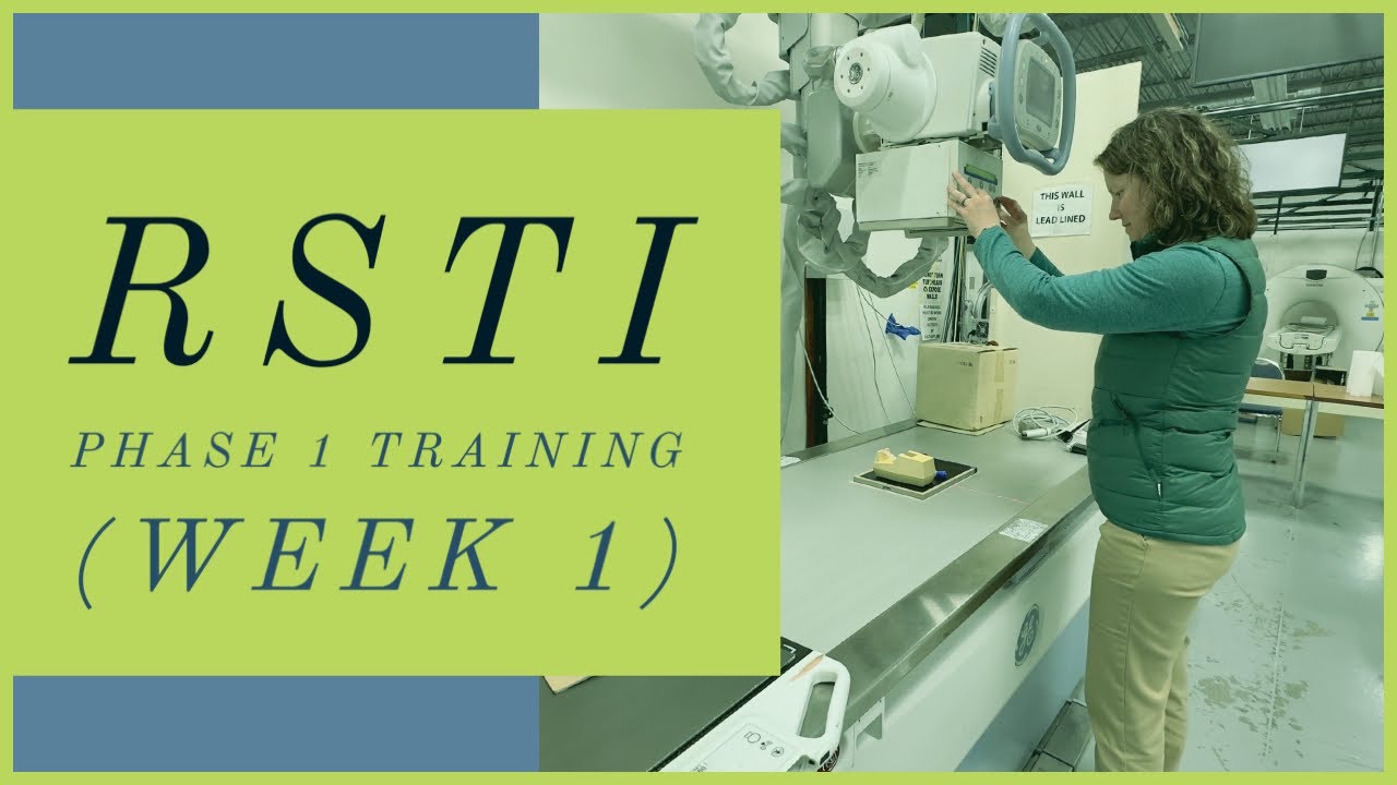 RSTI Phase 1 Training, Week 1