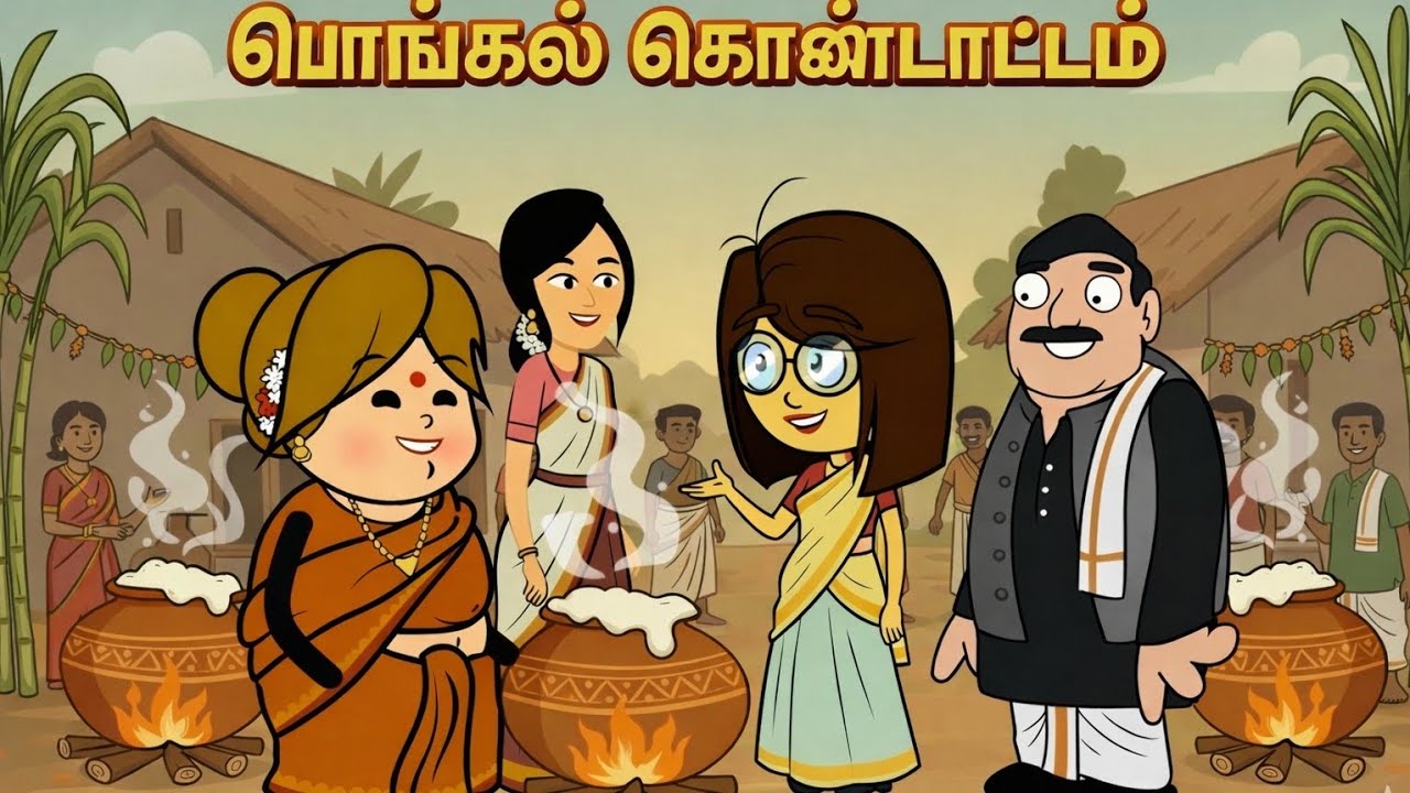 பொங்கல் கொண்டாட்டம்🌾🧉@LolluToon #tweencraft #lollutoon #pongalcelebration  #funnycomedy #viralvideo 