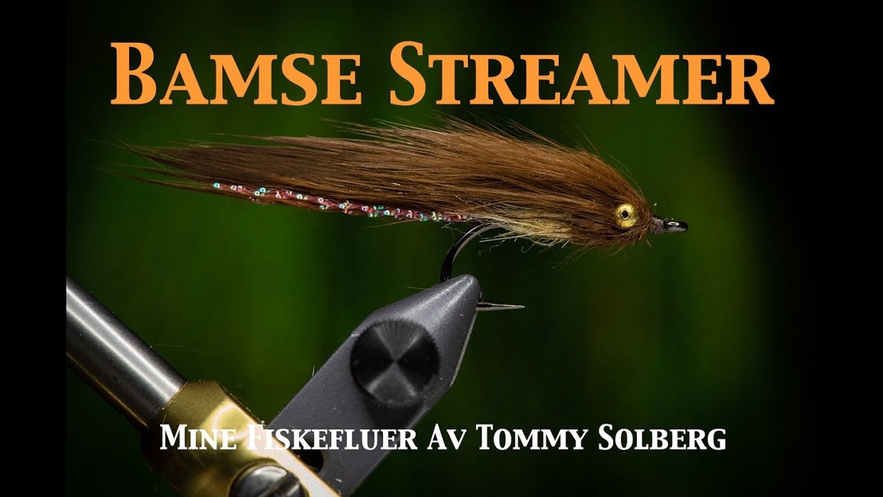 Bamse Streamer. Mine fiskefluer, streamer, fluefiske, fluebinding og imitasjonsfluefiske.