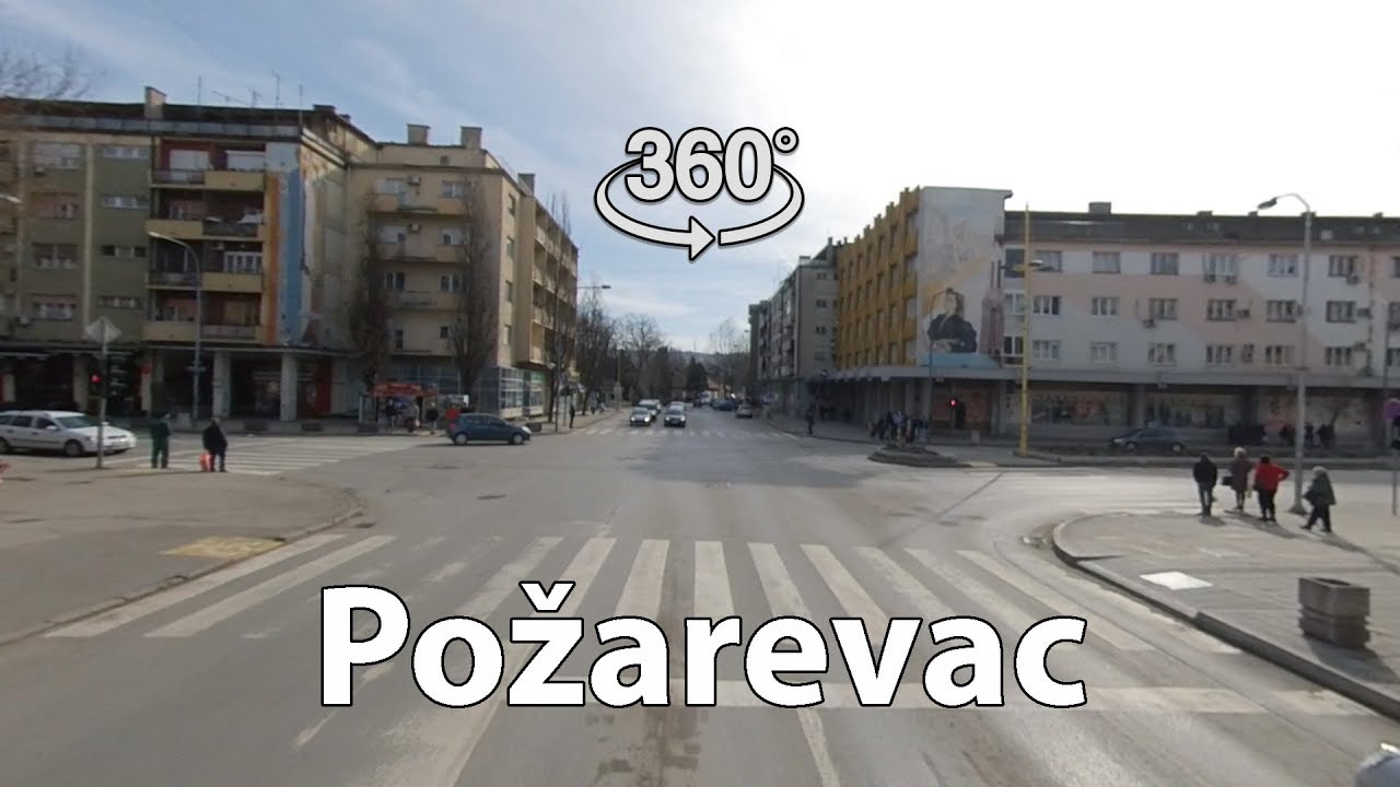 Vožnja kolima kroz grad Požarevac