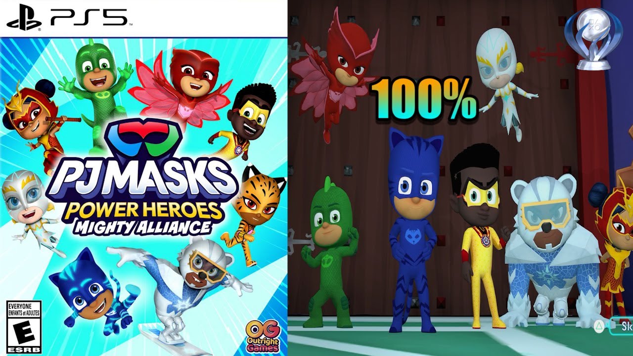 PJ Masks Power Heroes: Mighty Alliance [31] 100% PS5 Longplay (+ Platinum Trophy)