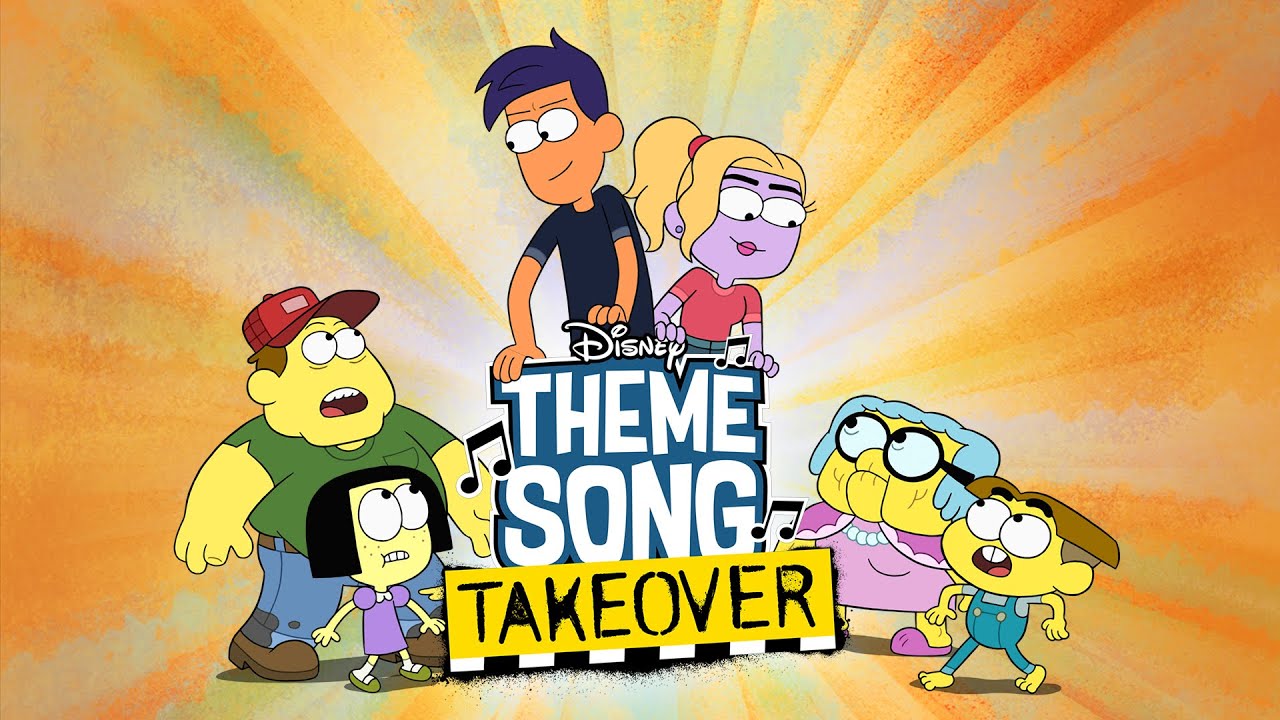 Meg & Milo Roast the Greens! | Theme Song Takeover | @disneychannelanimation