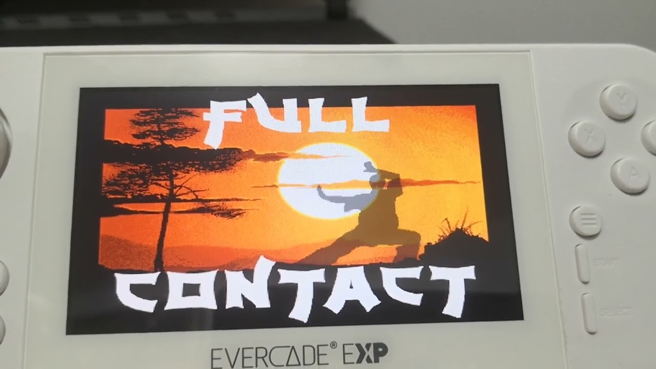 Evercade Exp Team17 Amiga 500 intro Full Contact...