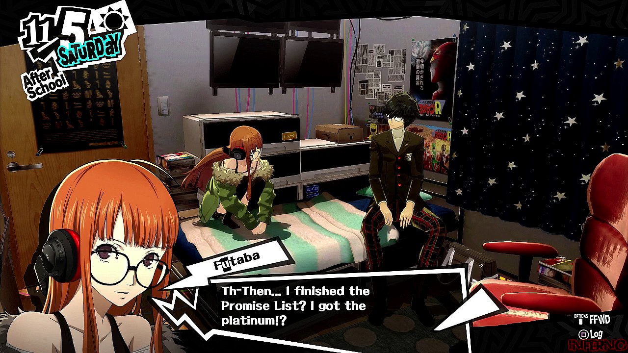 Persona 5 - English Version - Futaba Sakura Romance (Rank 9 & 10)